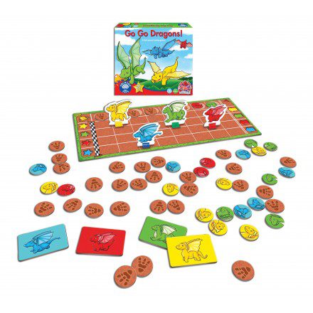 Joc educativ - Duceți-vă dragonilor - Orchard Toys, reducere, bebelind