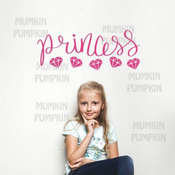 promotie sticker camera copii, sticker roz cu princess camera fete