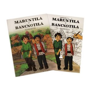 Maruntila si Bancnotila – Roxana Bucur, cadou carte de colorat