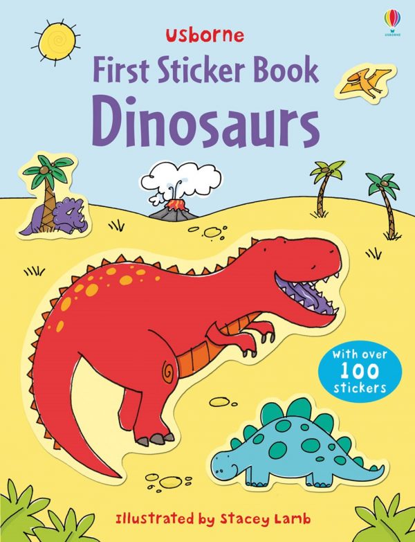 First Sticker Book Dinosaurs - Prima Carte Cu Stickere ( Dinozauri ), reducere, bebelind