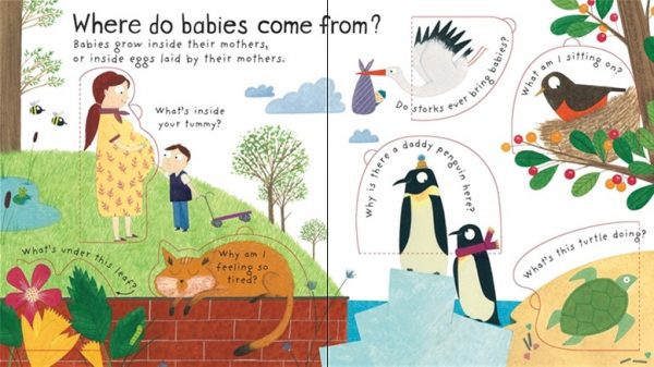 Where do babies come from? - Usborne, reducere, bebelind
