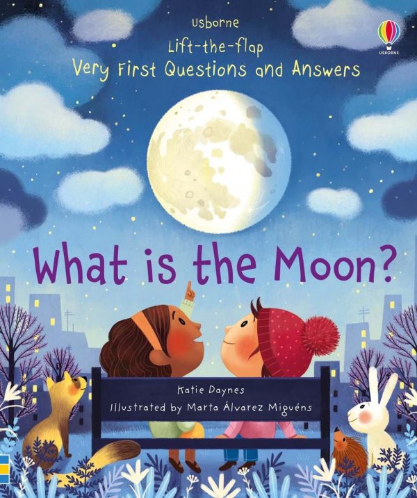 What Is The Moon?, LTF Very First Q&A, carti cosmos, carte cu luna, carti usborne, carte cu clapete