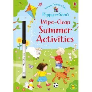 Poppy and Sam’s wipe-clean summer activities