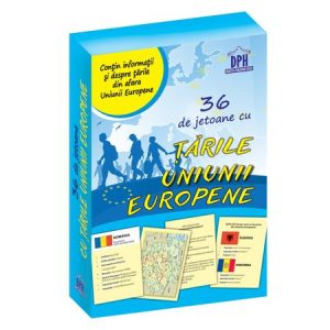 36 de jetoane cu tarile Uniunii Europene