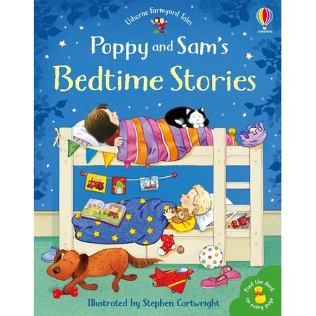 Poppy and Sam's bedtime stories, carti usborne, povesti in limba engleza, povestile de seara