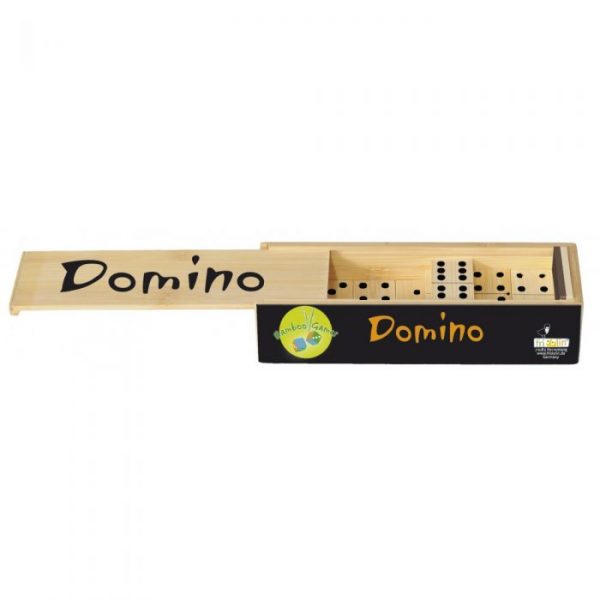 Domino Fridolin, jocuri de familie, gamesboard, jocuri logice, jocuri din lemn, domino joc din bambus