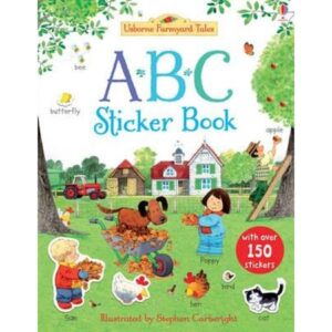 Carte cu stickere – ABC Sticker Book (Farmyard Tales)