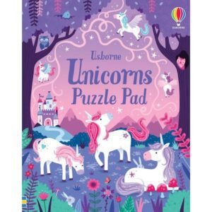 Unicorns Puzzle Pad – Usborne (6+)