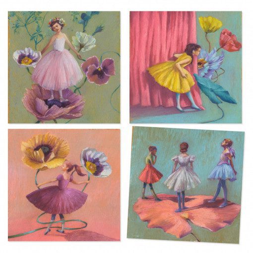 activitati pictura copii, pictura balerina, inspired by degas, activitati djeco, art& craft copii