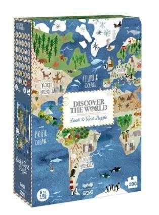Puzzle Londji - Descopera lumea, puzzle pamanat, puzzle obiective turistice, jocu educativ